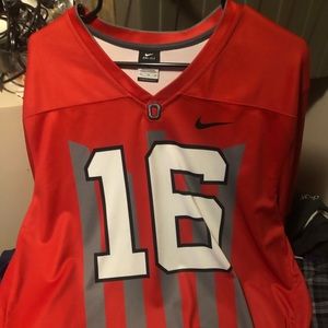 Throwback #16 Ohio State Nike Jersey XXL